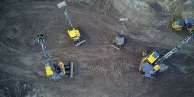 machines volvo sur site SMT