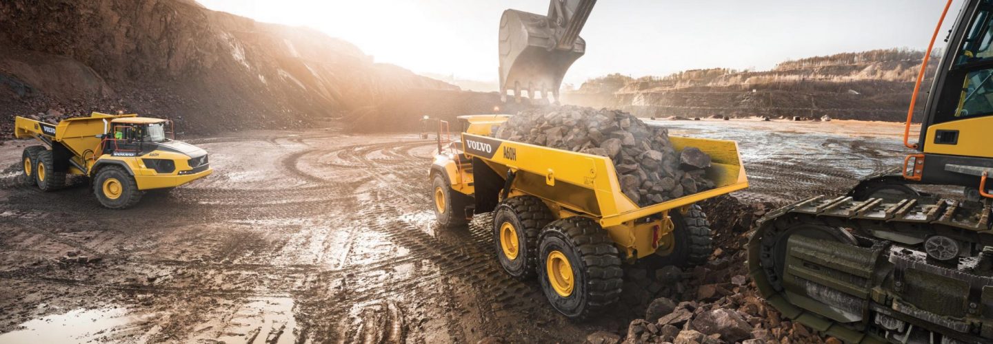 Volvo materieel bij SMT