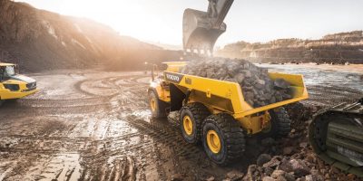 Volvo materieel bij SMT